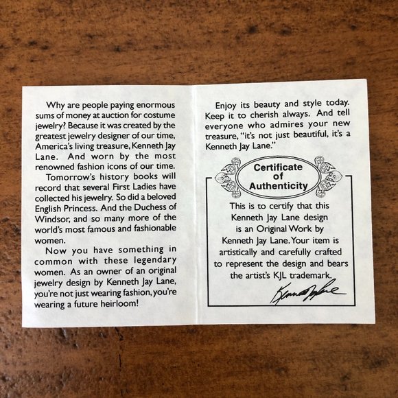 Kenneth Jay Lane Black Pearl Statement Necklace - Picture 9 of 11